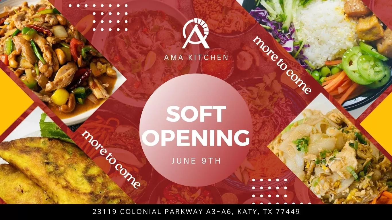 You are currently viewing 休斯頓 AMA KITCHEN美食廚坊 即將在6月於凱蒂亞洲城商圈試營運，進駐品牌搶先看！