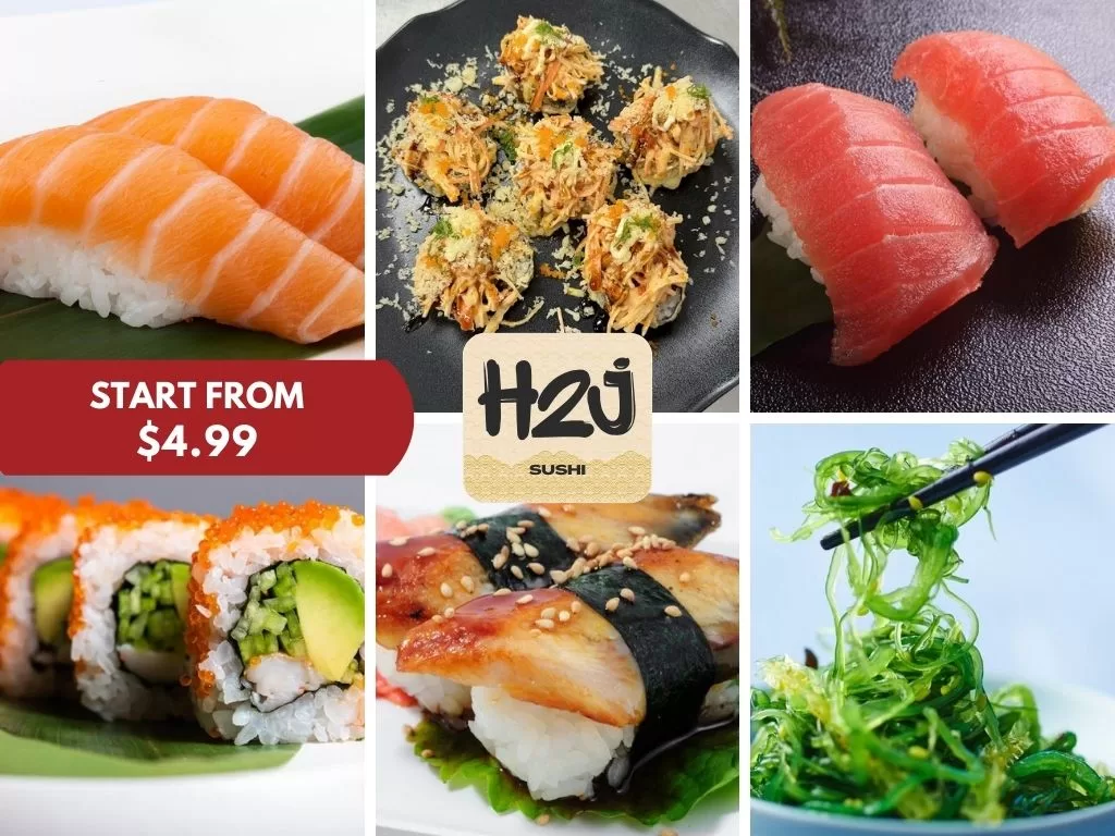 經濟實惠！H2J高性價比日料壽司，就在凱蒂亞洲城AMAKitchen等你來品味！H2J：鮮味十足的日料餐廳
